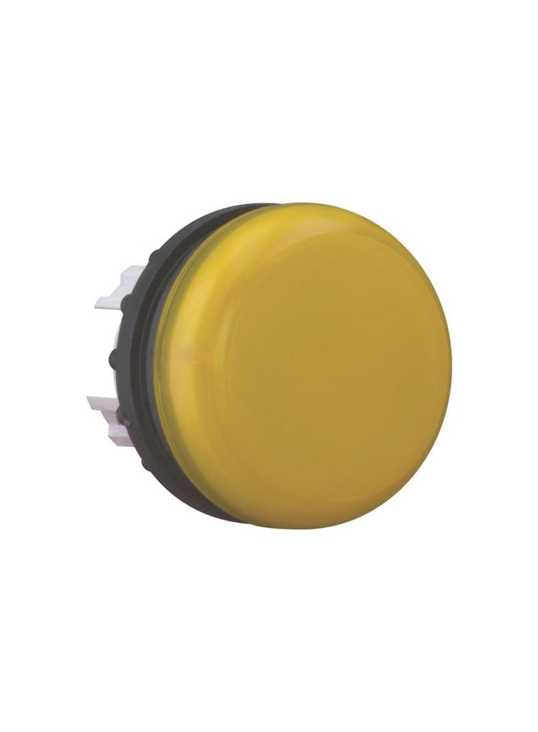 M22-L-Y Główka lampki sygnalizacyjnej 22mm płaska żółta 216774 EATON