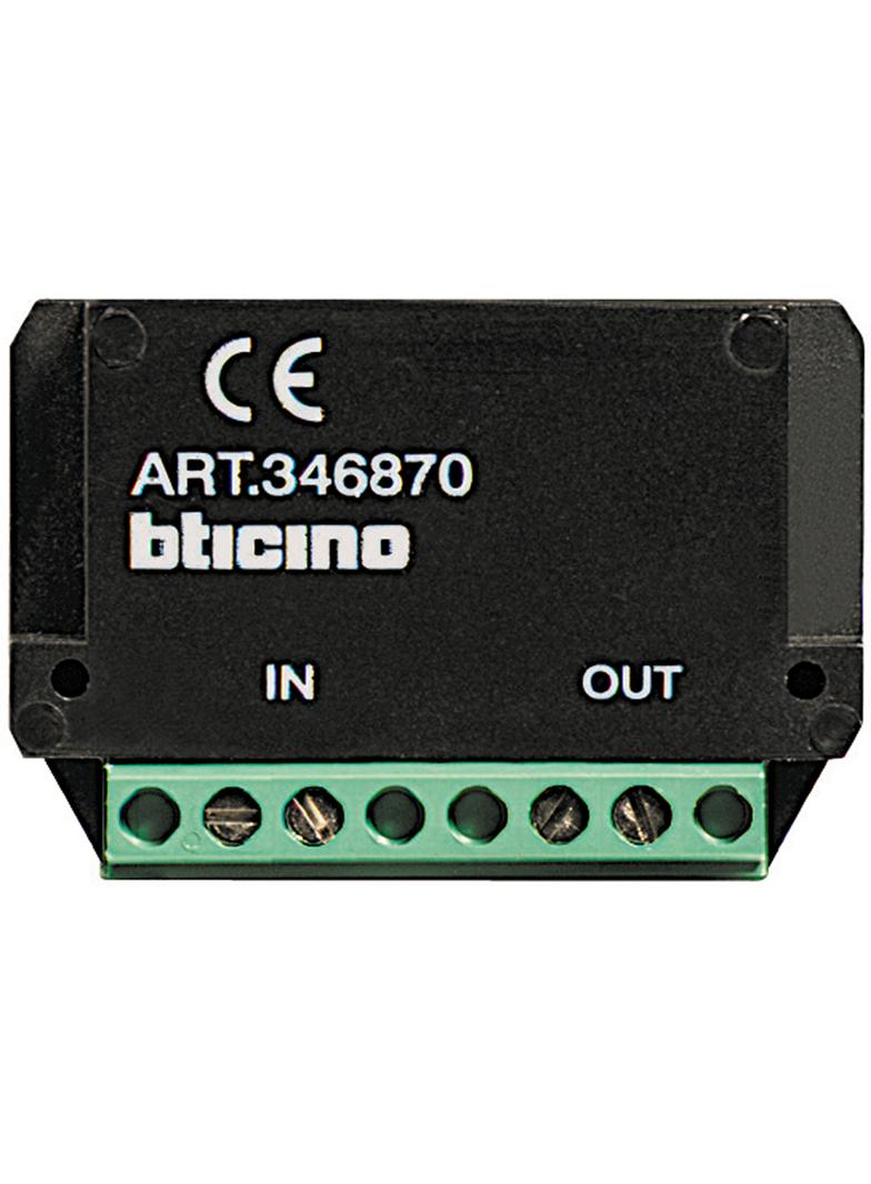 WZMACNIACZ LINIOWY DO SYSTEMU WIDEODOMOFONOWEGO, Bticino