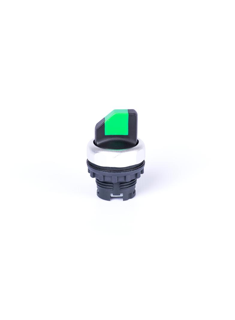 Ex9P1 SS3 g 3-pozycyjny przełącznik piórkowy z samopowrotem zielony 105524