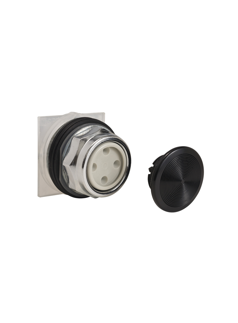 Harmony 9001K Przycisk grzybkowy, O35, czarny, 2 pozycyjny, metalowy