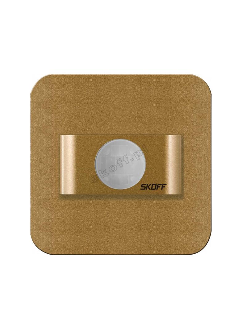 Oprawa Salsa PIR 120 Motion Sensor | 10 V DC | 0,2 W | IP 20 |PIR 120o | Wykończenie: mosiądz mat |