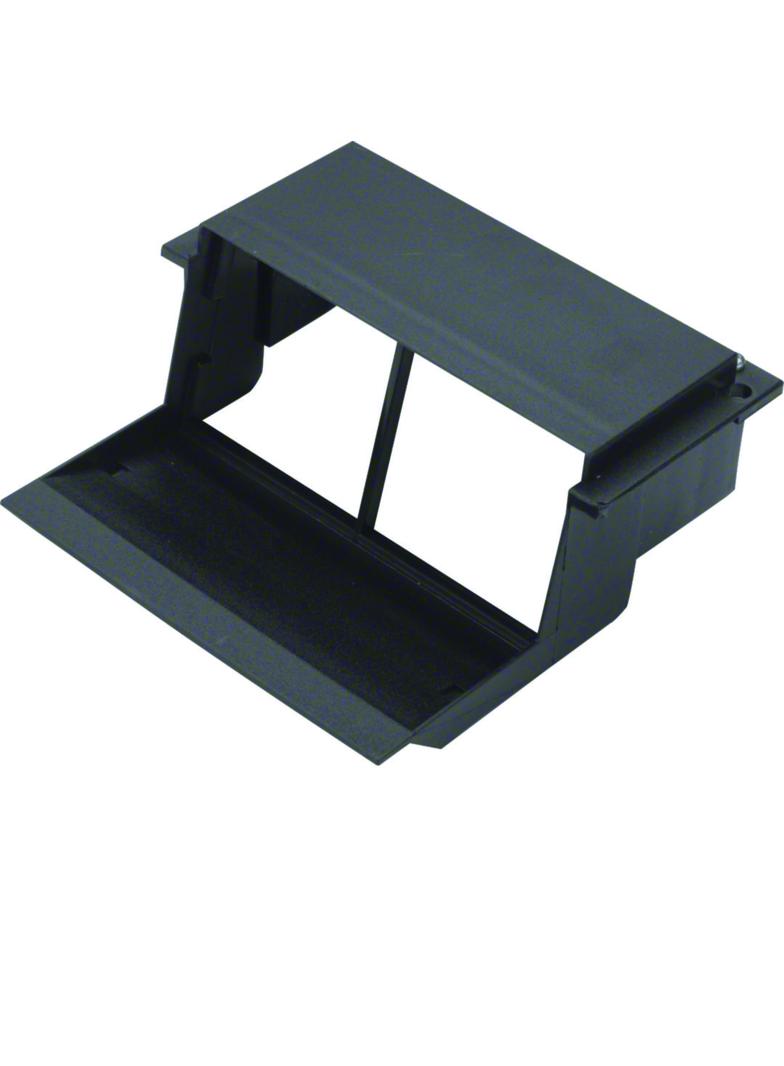 tehalit.VE-EE Obudowa gniazd teleinformatycznych 2*50 KDQ08/E04 czarny PA GBM5050 HAGER