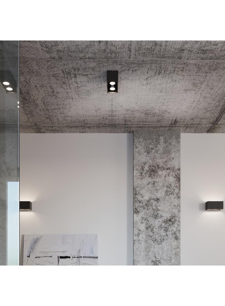 Sollux Plafon QUAD MAXI czarny SL.0381