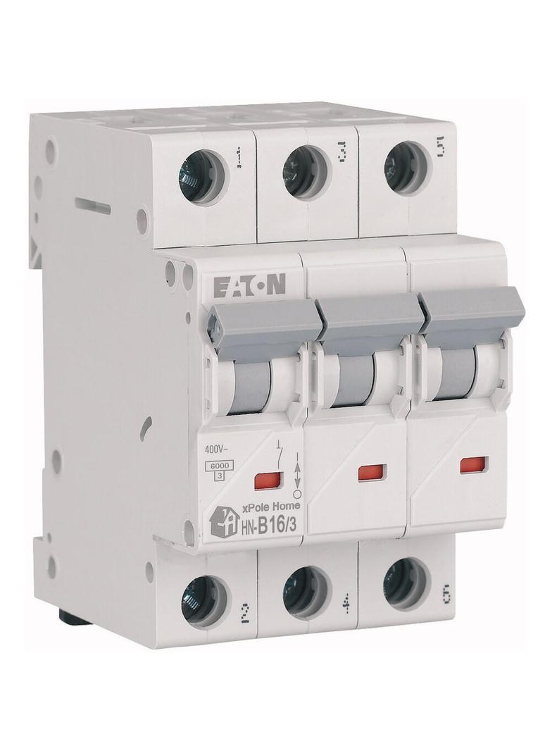 HN-B16/3 Wyłącznik nadprądowy 6kA B16A 3P 194881 EATON