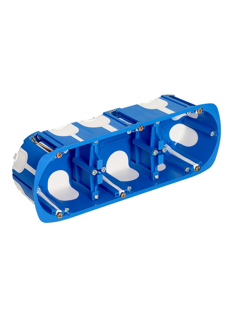 Puszka podtynkowa 60mm, wiatroszczelna, potrójna OR-JB-13800/3 ORNO