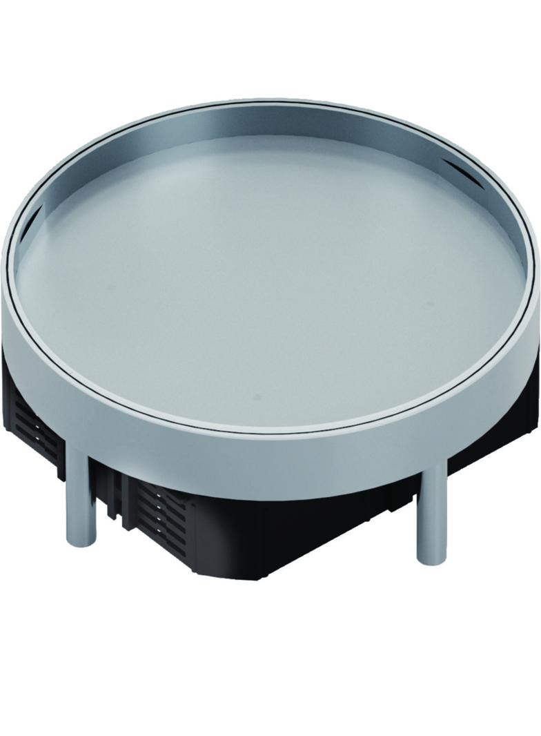 tehalit.VE-EE Pokrywa pełna IP54 20kN EKSR06 fi215 15mm stal nierdzewna EKSR060BL15 HAGER