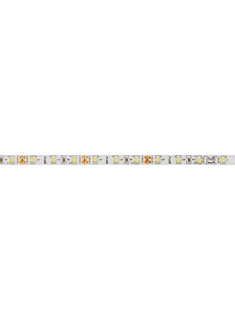 TAŚMA FLASH 3528, 300 LED CIEPŁY BIAŁY, 24W BEZ ŻELU 8MM, ROLKA 5M