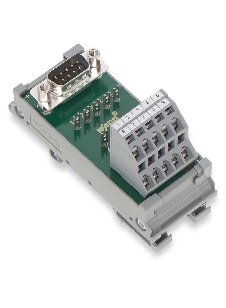 moduł przejściowy ze złączem męskim D-Sub 15-torowy