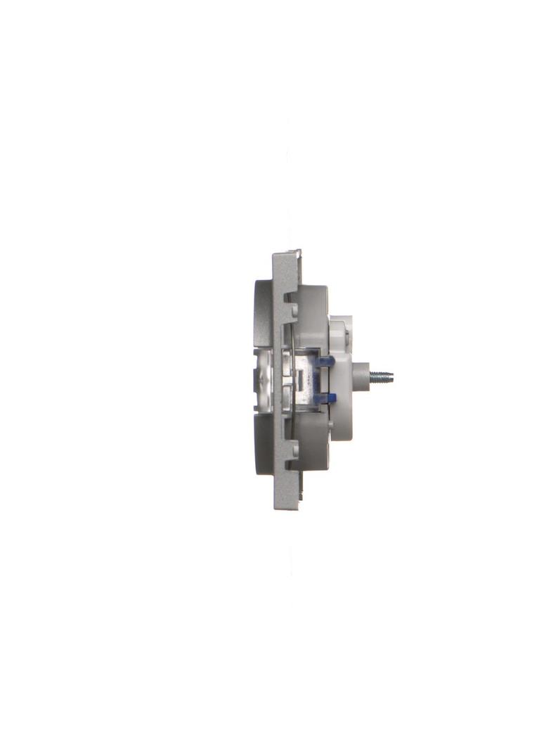 Simon 55 Pokrywa gniazda wtyczkowego pojedynczego z kluczem DATA do: SGZ1CM/ SGZ1M Aluminium mat TGD1ZP/143 KONTAKT