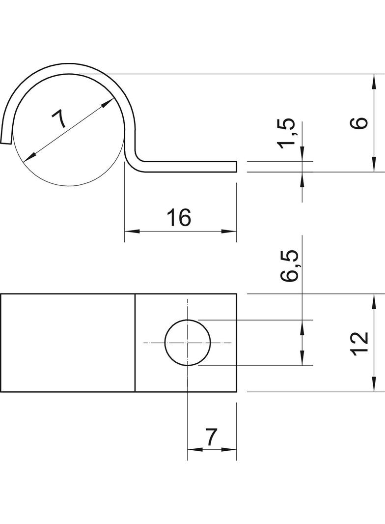 1015, OBEJMY MOCUJĄCE 7MM OC