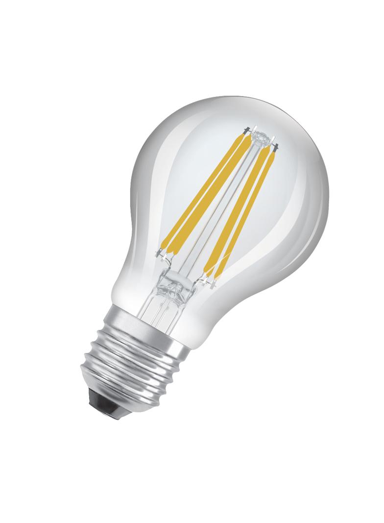 Lampa LED Classic A100 energooszczędna szkło przezroczyste 7,2W 830 E27 LEDVANCE