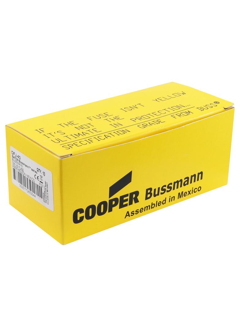 DRIVE FUSE Wkładka szybka 50A AC 600V DC 450V UL Class J 27x60 mm UL CSA DFJ-50 EATON