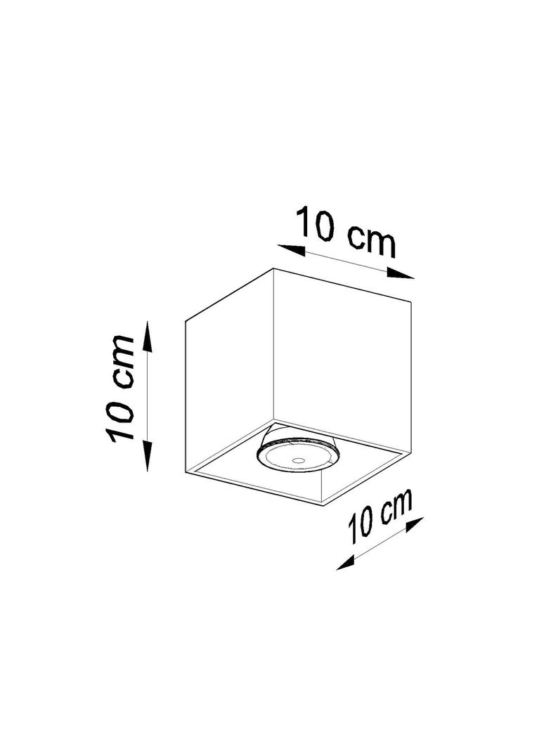Sollux Plafon HATI złoty SL.1279