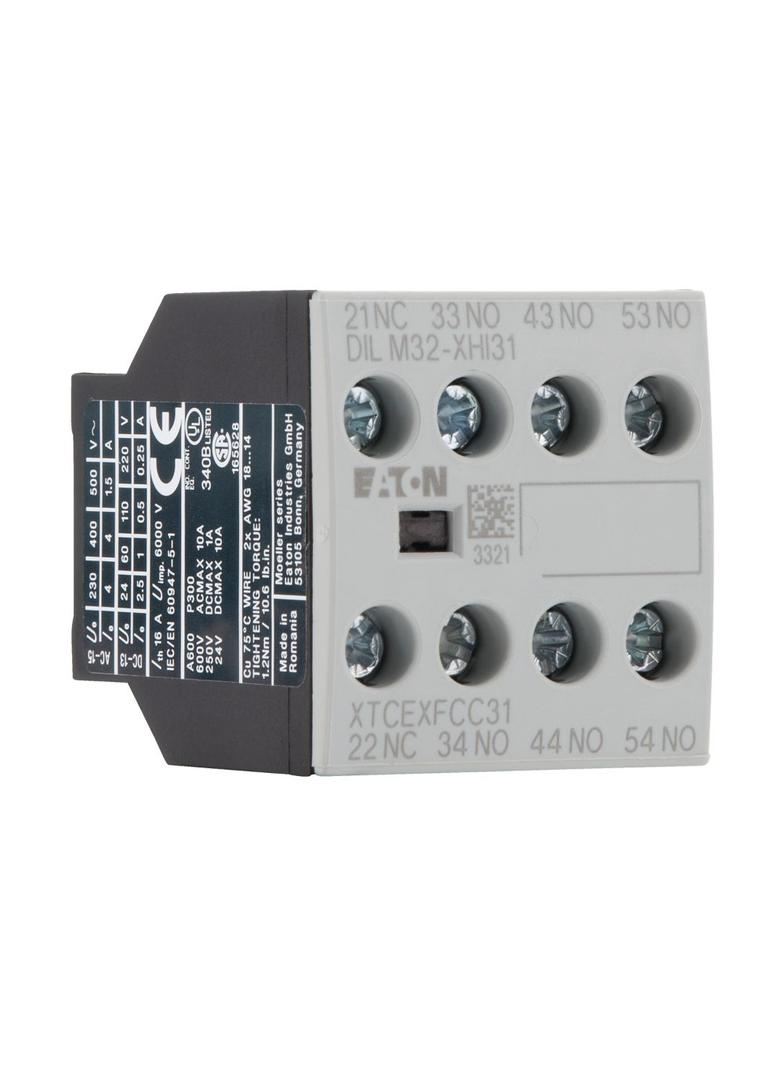 Styk pomocniczy 3Z 1R montaż czołowy DILM32-XHI31 106112 EATON