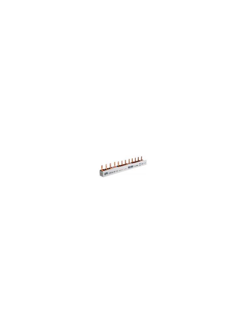 Szyna łączeniowa sztyftowa 4P 100A 16mm2 (12 mod.) IZS16/4F/12 002921177 ETI