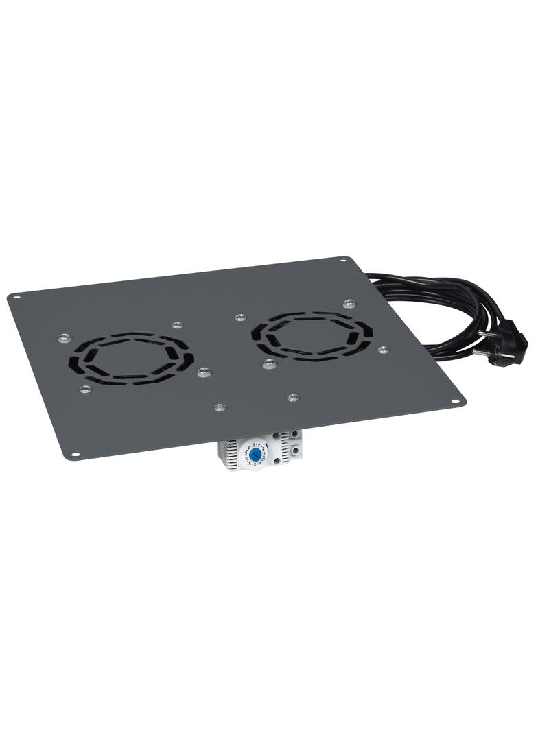 PŁYTA Z 2 WENTYLATORAMI + TERMOSTAT, Legrand