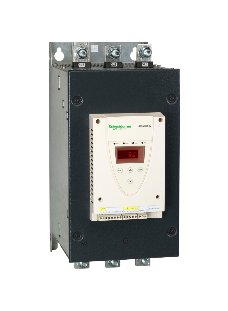 Układ łagodnego rozruchu ATS22 3 fazowe 230/600VAC 50/60Hz 160kW 250A IP00