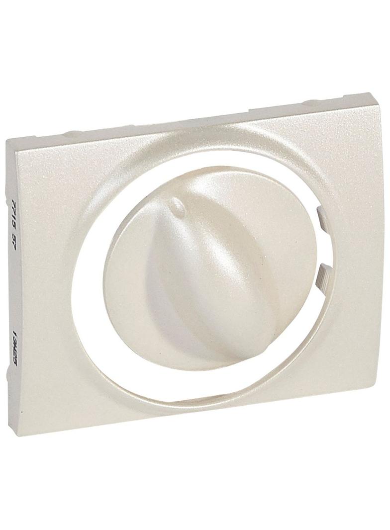 SISTENA LIFE PLAKIETKA PEARL Z OTWOREM 46,5MM +POKRĘTŁO DO STEROWANIA WENTYLACJĄ, Legrand