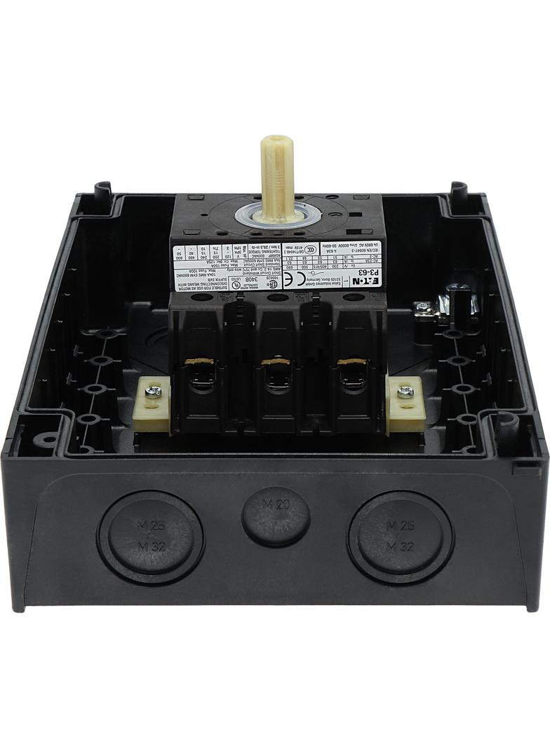 P3-63/I4 Rozłącznik On/Off 63A 37kW 207356 EATON