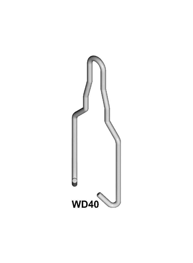 WD60 Wieszak z drutu