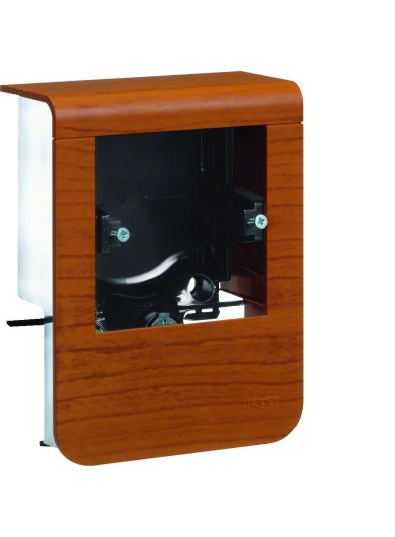 tehalit.SL Pusty nośnik urządzeń 20x80 fi60 wiśnia SL20080901D4 HAGER