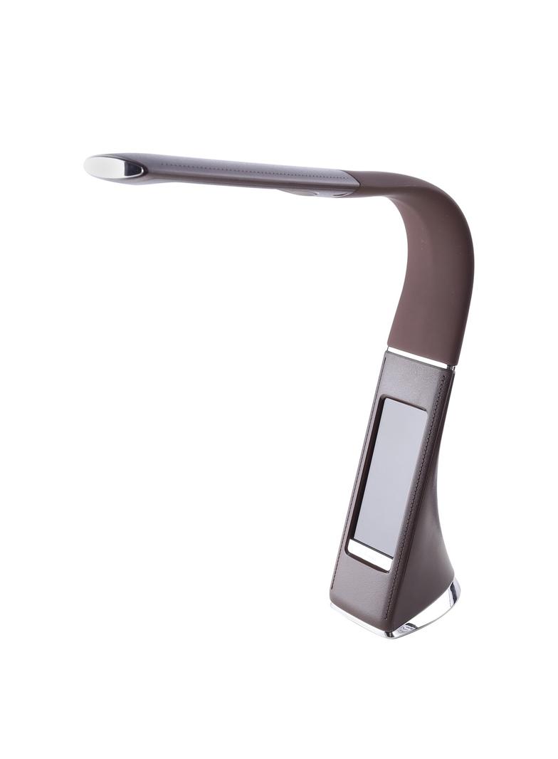Milagro lampka biurkowa LED Gala 6W 420lm 3000K brązowa ML139