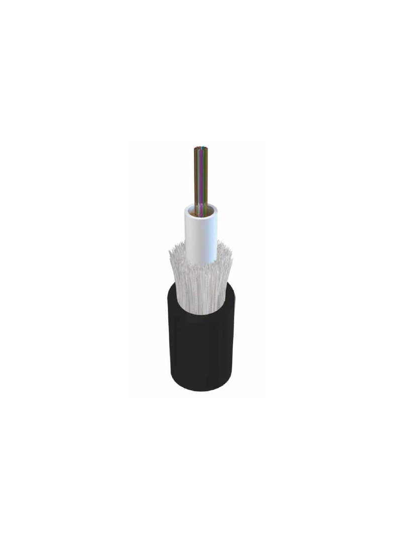 Kabel światłowodowy uniwersalny SM U-DQ(ZN)BH 4J (1x4), Eca 1.3kN Partners 8007 5 536-00 C&C