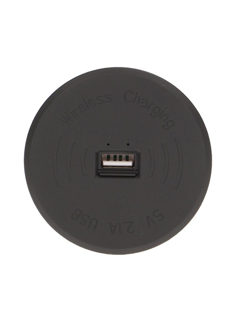 Bezprzewodowa ładowarka indukcyjna z dodatkowym portem USB czarna OR-AE-1367/B ORNO