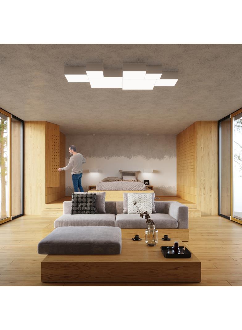 Sollux Plafon HORUS 55 biały SL.0922