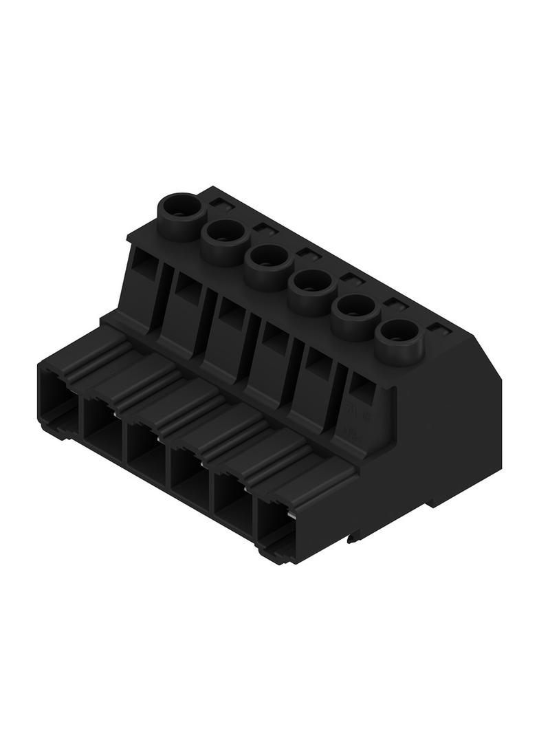 SUZ 10.16HP/06/180G AG BK BX Złącze kablowe do płytek drukowanych /22szt./ WEIDMULLER