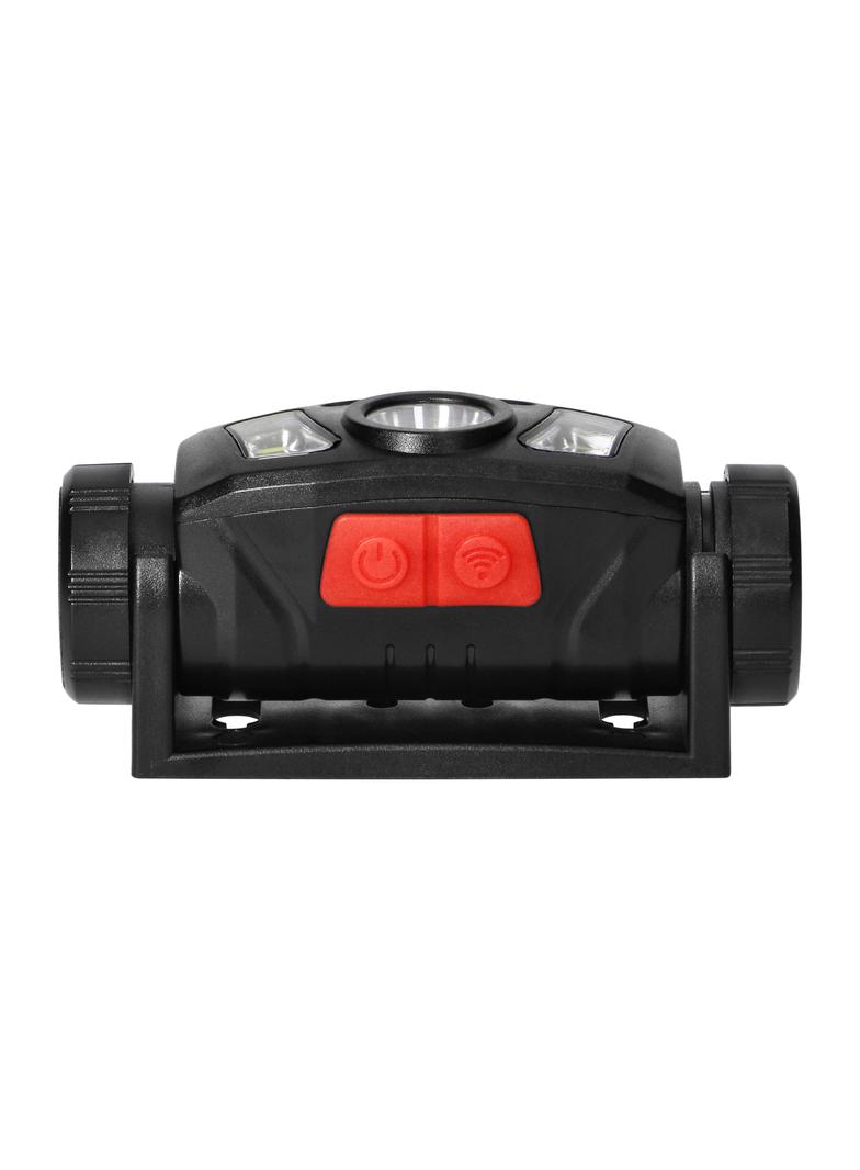 Latarka czołowa/światło rowerowe LED COB + XPG z akumulatorem Li-ion 1200 mAh, czujnik ruchu