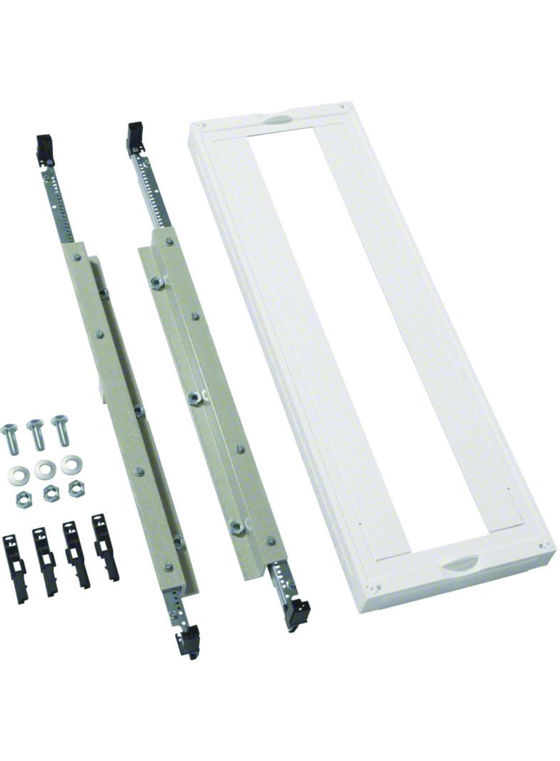 univers N Blok dla szyn zbiorczych poziomych 185mm 3-pol. 1xNH1/2/3-listw. 750x250mm UE51K1N HAGER