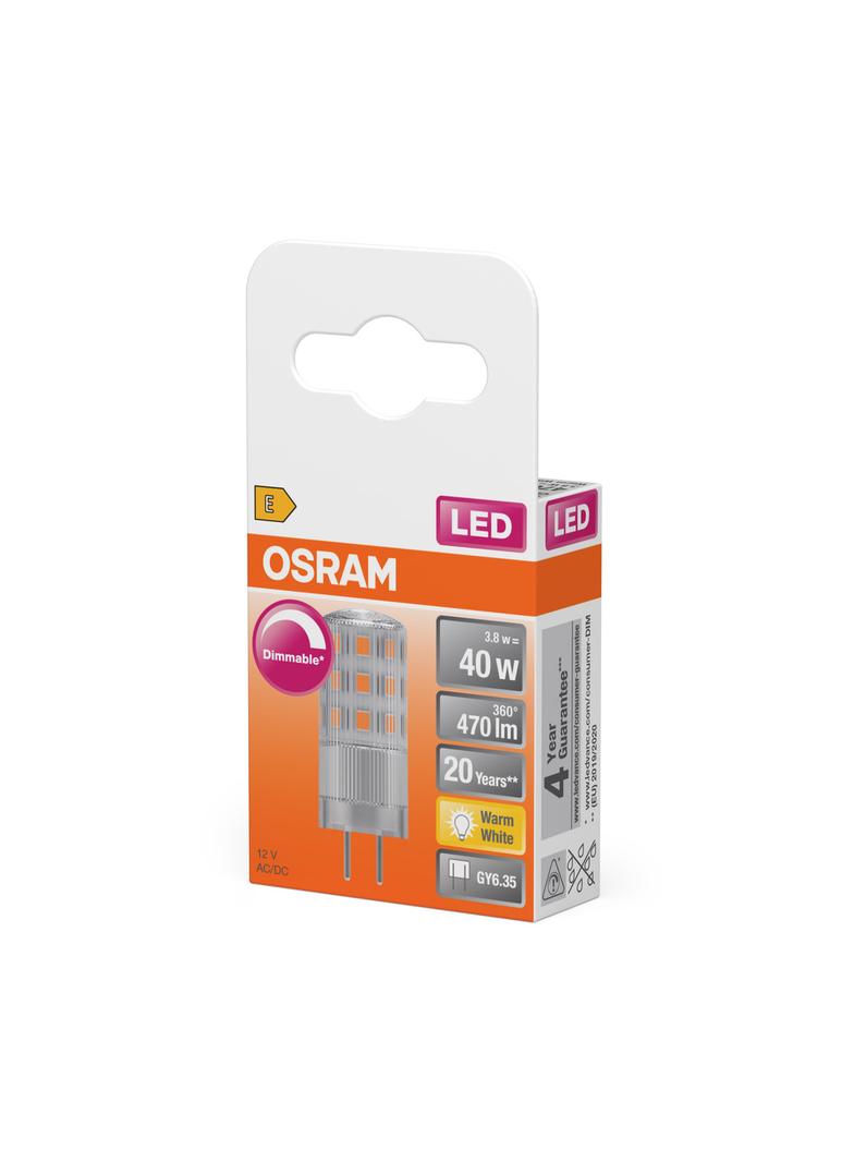 Lampa LED DIM Special PIN CL 40 dim 4,5W 827 GY6.35