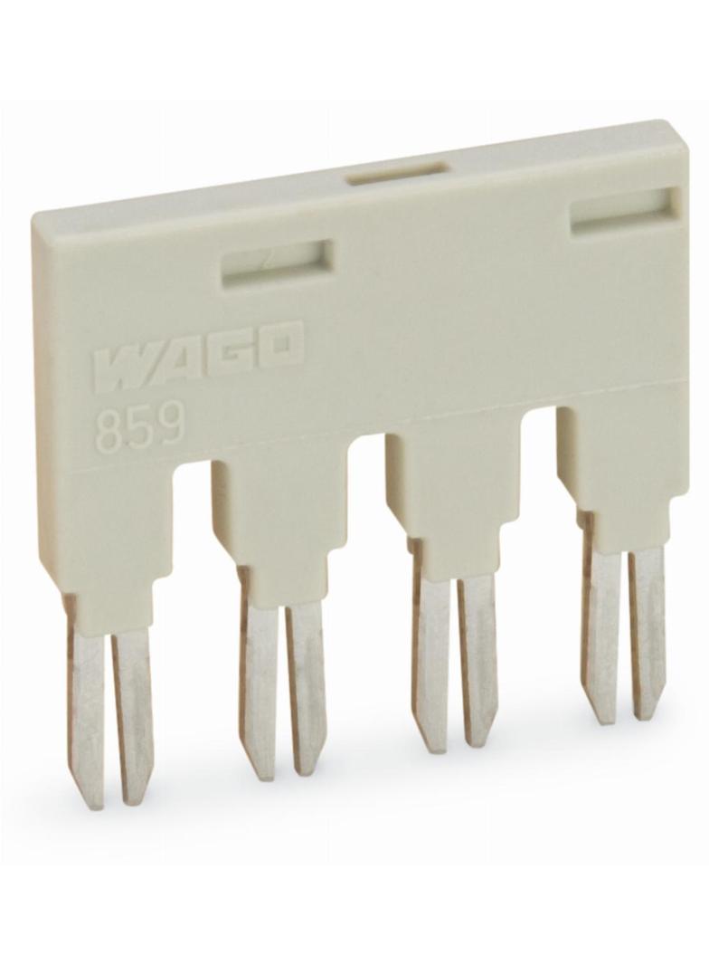 mostek grzebieniowy 4-torowy żółty