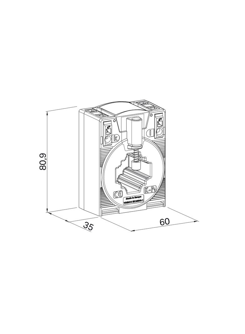 przekładnik prądowy 400A/5A