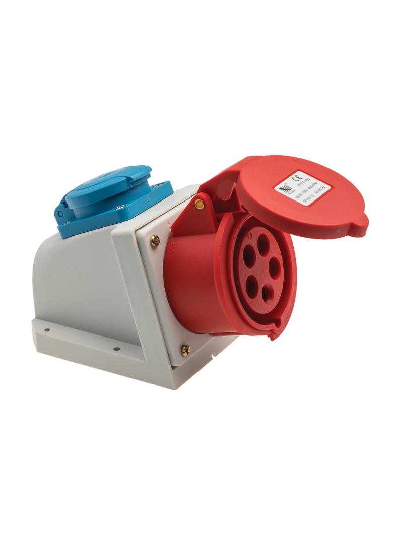 Gniazdo kombi 16/5, 250VZ IP44