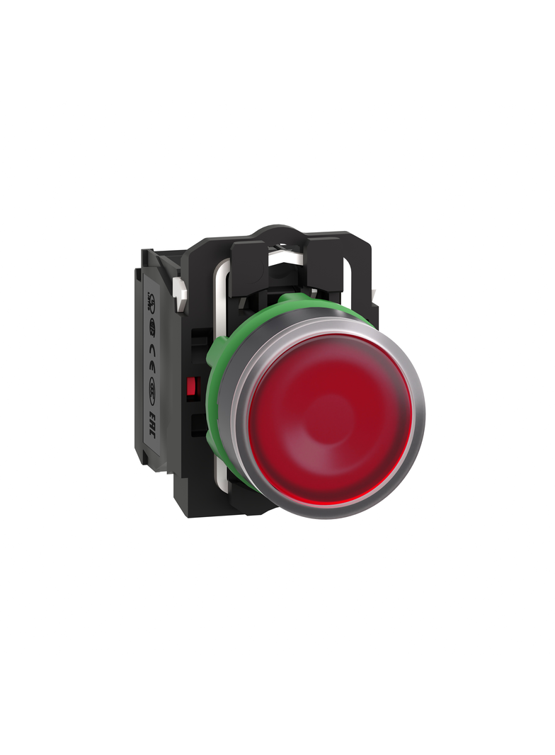 Harmony XB5 Przycisk płaski czerwony LED 230/240V