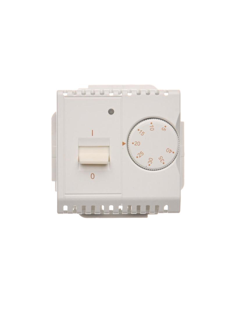 Simon BASIC WMUR-011xxx-1011 Regulator temperatury z czujnikiem zewnętrznym, 16A, 230V~. Montaż gnia BMRT10ZS.02/11 KONTAKT