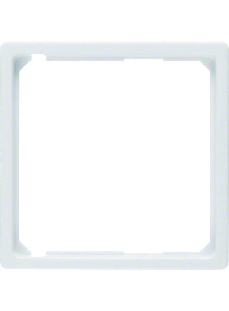 BERKER Q.x Pierścień oddzielający do płytki czołowej biały aksamit 11096089 HAGER