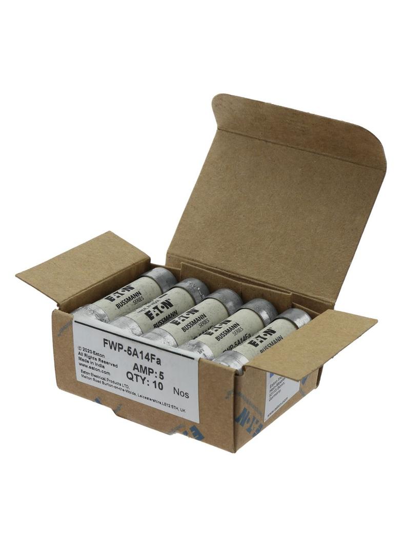 5AMP 700VAC 14 X 51MM FERRULE 5AMP 700VAC 14 X 51MM cylindryczna do półprzewodników FWP-5A14F EATON