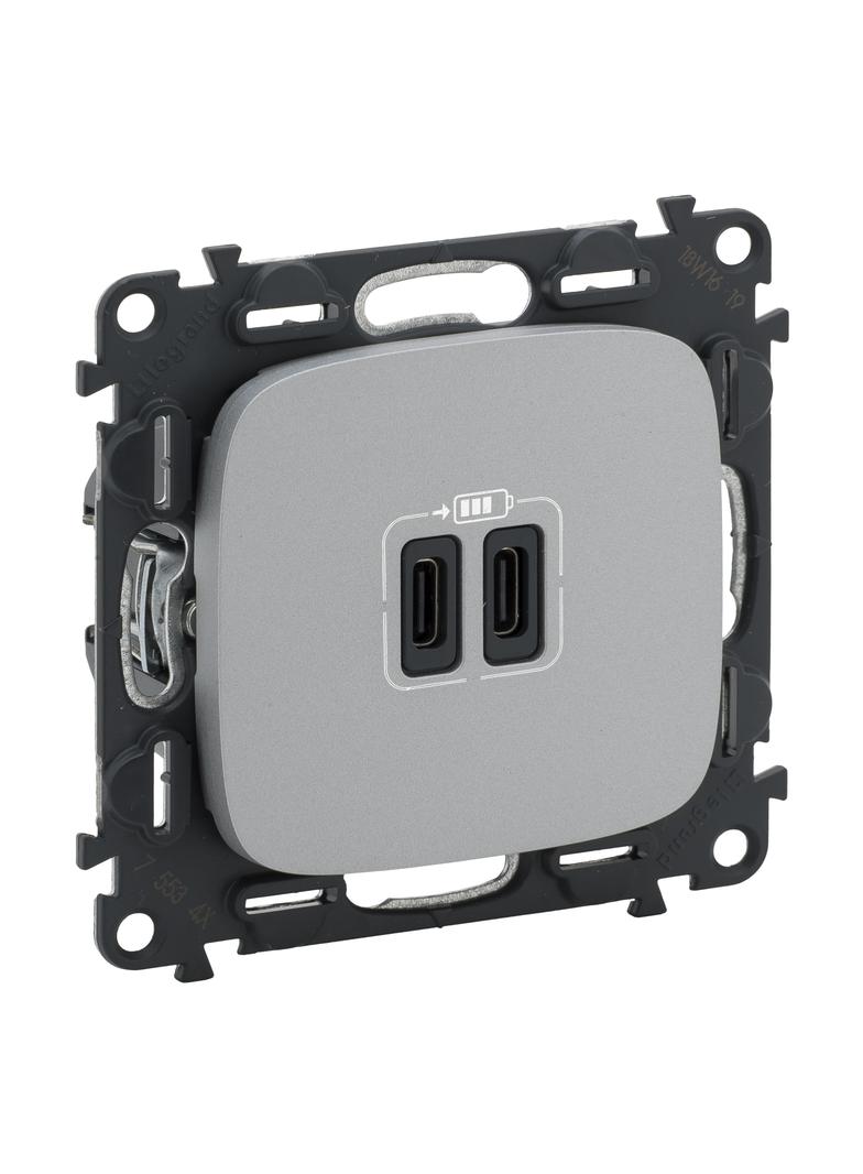 Valur:Al Ładow 2Xusb Typ C 3A 755347 LEGRAND
