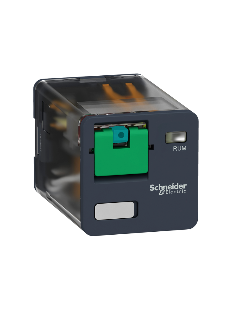 Zelio Relay Przekaźnik uniwersalny z przyciskiem test 3C/O 10A, 24V DC