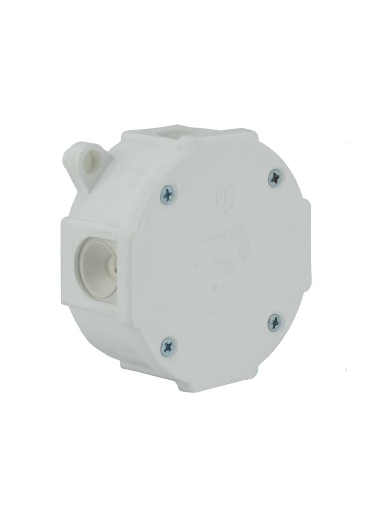 VP-75 Puszka n/t 79x79x37mm IP44 400V beZ-ac. biała VP 075-01 61.177 OPATÓWEK