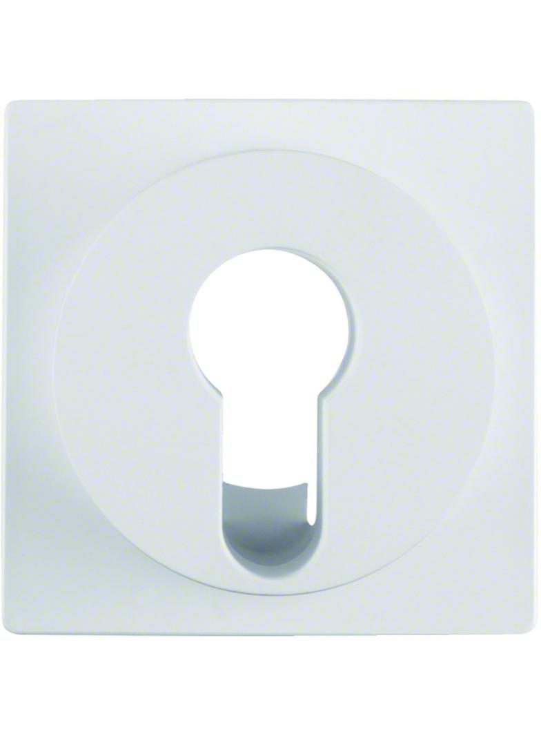 BERKER R.x Płytka czołowa do łącznika na klucz biały połysk 15072089 15071909 HAGER