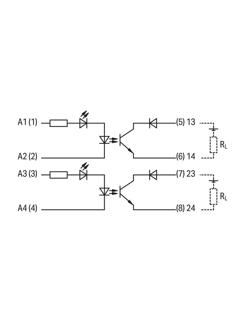 Optoseparator 2x 24V DC 857-1494 WAGO