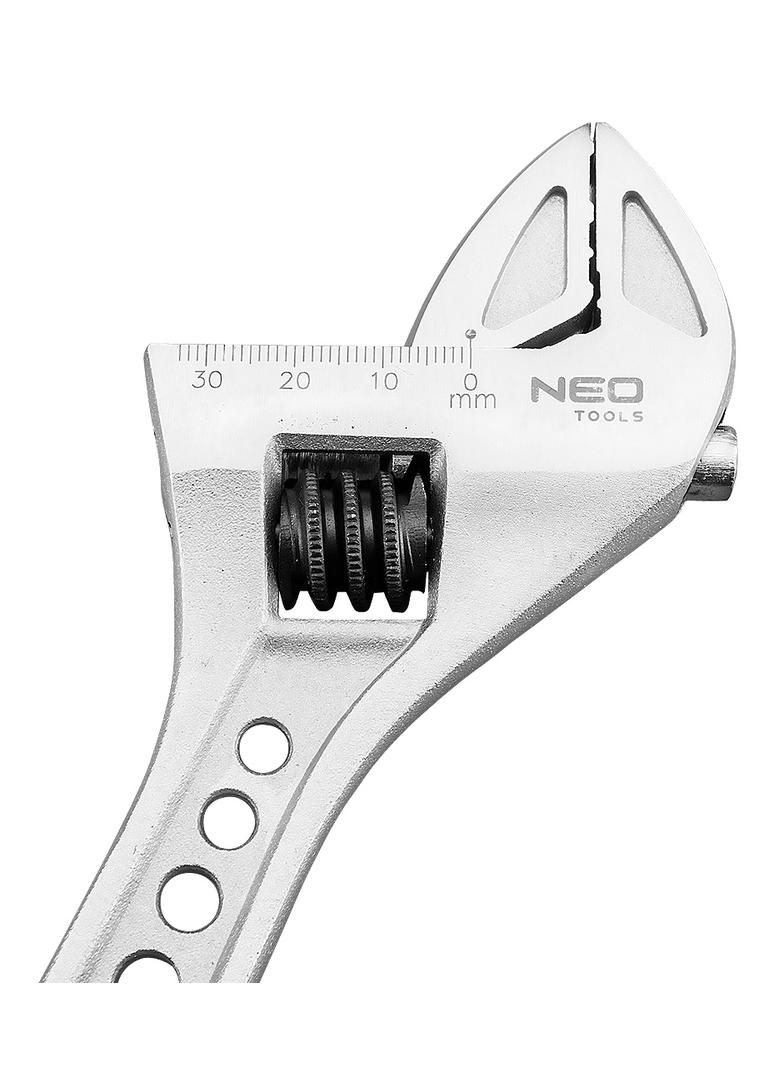 Klucz nastawny 250 mm, zakres 0-33 mm