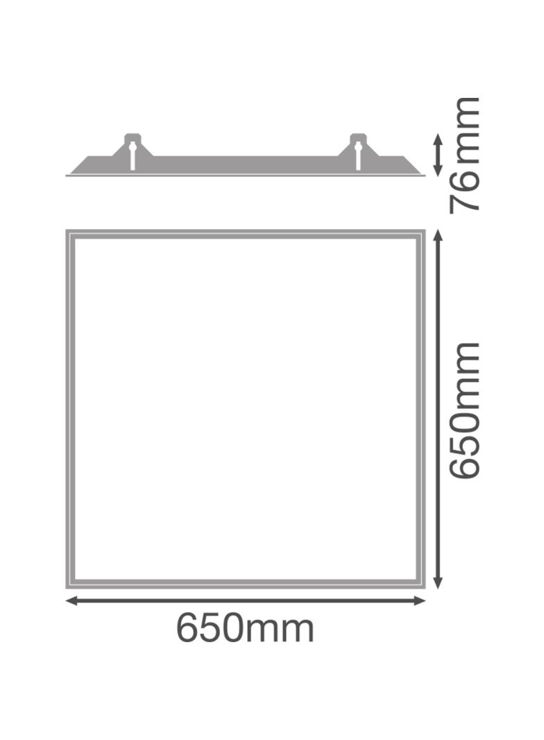 Ramka do montażu w zabudowie PANEL 625 RECESSED MOUNT FRAME