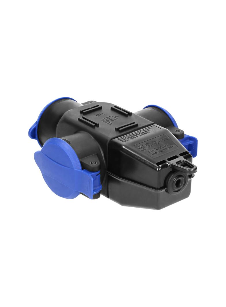 Rozgałęźnik bryzgoszczelny i odporny na uderzenia, IP44, 3x2P+Z (Schuko), 16A, 230VAC OR-AE-1346(GS) ORNO