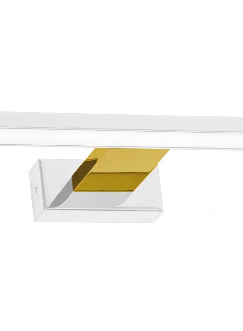 Milagro kinkiet łazienkowy LED Shine 13,8W 966lm 4000K biało/złoty IP44 ML7884