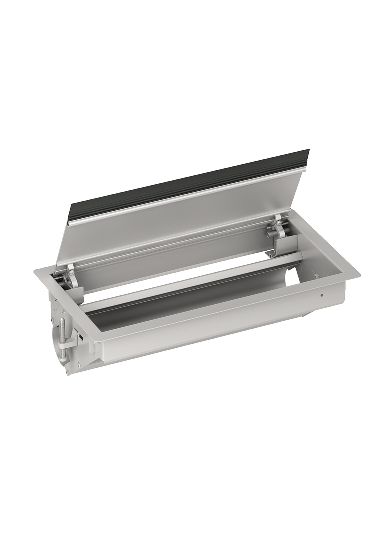 Optiline 45 panel biurkowy z pokrywą pusty